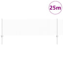 vidaXL Kerítés és Oszlop Ezüst 0,6 x 25 m Acél