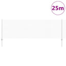 vidaXL Kerítés és Oszlop Ezüst 0,8 x 25 m Acél