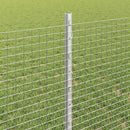 vidaXL Hegesztett drótkerítés poszttal 25 x 0,8 m (Sz x M)