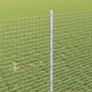 vidaXL Hegesztett drótkerítés poszttal 25 x 1 m (Sz x M)