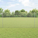 vidaXL Hegesztett drótkerítés poszttal 25 x 1,2 m (Sz x M)