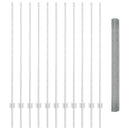 vidaXL Hegesztett drótkerítés poszttal 25 x 1,4 m (Sz x M)