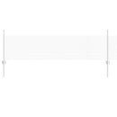 vidaXL Kerítés oszlopokkal Ezüst 0.5 x 50 m Acél