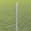 vidaXL Hegesztett drótkerítés poszttal 50 x 0,6 m (Sz x M)