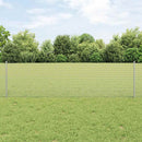 vidaXL Hegesztett drótkerítés poszttal 50 x 0,6 m (Sz x M)
