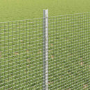 vidaXL Kerítés oszlopokkal Ezüst 0.8 x 50 m Acél