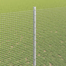 vidaXL Kerítés oszlopokkal Ezüst 1.4 x 50 m Acél