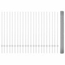 vidaXL Hegesztett drótkerítés poszttal 50 x 1,4 m (Szé x Ma)