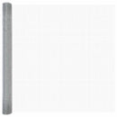 vidaXL Kerítés oszlopokkal Ezüst 1.5 x 50 m Acél