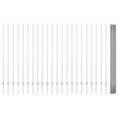vidaXL Hegesztett drótkerítés poszttal 50 x 1,5 m (Sz x M)