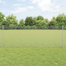 vidaXL Hegesztett drótkerítés poszttal 100 x 0,8 m (Sz x M)