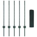 vidaXL Hegesztett drótkerítés poszttal 10 x 0,8 m (Sz x M)
