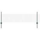 vidaXL Kerítés oszlopokkal Zöld 0.5 x 50 m Acél