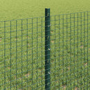 vidaXL Hegesztett drótkerítés oszlopokkal 50 x 0,6 m Zöld Háló