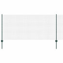 vidaXL Hegesztett drótkerítés oszlopokkal 50 x 1 m PVC-bevonatos acél