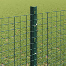 vidaXL Hegesztett drótkerítés poszttal 50 x 1,2 m (Sz x M)