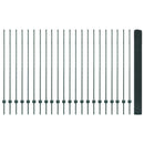vidaXL Hegesztett drótkerítés poszttal 50 x 1,5 m (Sz x M)