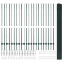vidaXL Hegesztett drótkerítés poszttal 50 x 1,5 m (Sz x M)
