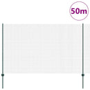 vidaXL Hegesztett drótkerítés poszttal 50 x 1,5 m (Sz x M)
