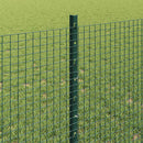 vidaXL Hegesztett drótkerítés poszttal 100 x 0,8 m (Sz x M)