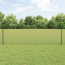 vidaXL Hegesztett drótkerítés poszttal 10 x 0,6 m (Sz x M)