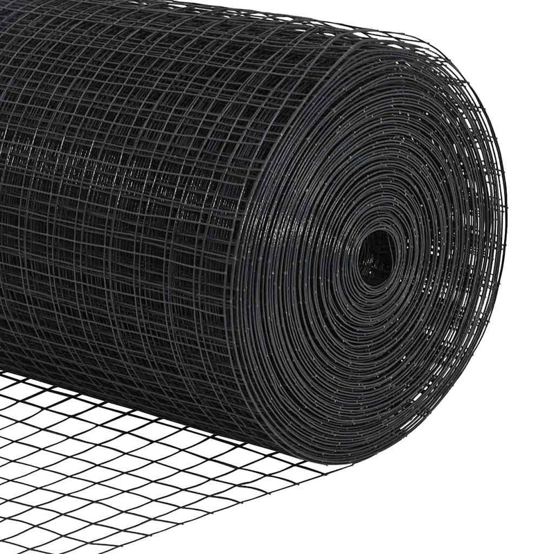 vidaXL Kerítés oszlopokkal Szürke 1.2 x 10 m Acél