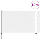 vidaXL Kerítés oszlopokkal Szürke 1.6 x 10 m Acél