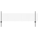 vidaXL Kerítés oszlopokkal Szürke 0.5 x 25 m Acél