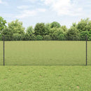 vidaXL Hegesztett drótkerítés poszttal 25 x 0,8 m (Sz x M)