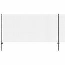 vidaXL Kerítés oszlopokkal Szürke 1.2 x 25 m Acél