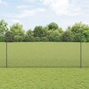 vidaXL Hegesztett drótkerítés poszttal 25 x 1,5 m (Sz x M)