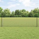 vidaXL Hegesztett drótkerítés poszttal 50 x 0,5 m (Sz x M)