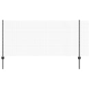 vidaXL Hegesztett drótkerítés poszttal 50 x 1 m (Sz x M)