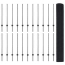 vidaXL Hegesztett drótkerítés poszttal 50 x 1 m (Sz x M)