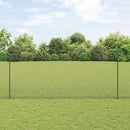 vidaXL Hegesztett drótkerítés poszttal 50 x 1,4 m (Szé x Ma)