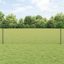 vidaXL Hegesztett drótkerítés poszttal 100 x 0,6 m (Sz x M)