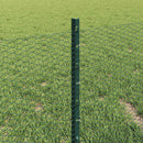 vidaXL Hegesztett Drótháló Kerítés 10 x 0,4 m PVC-bevonatos acél Zöld