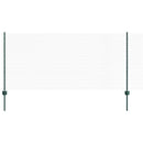 vidaXL Kerítés oszlopokkal Zöld 1 x 10 m Acél