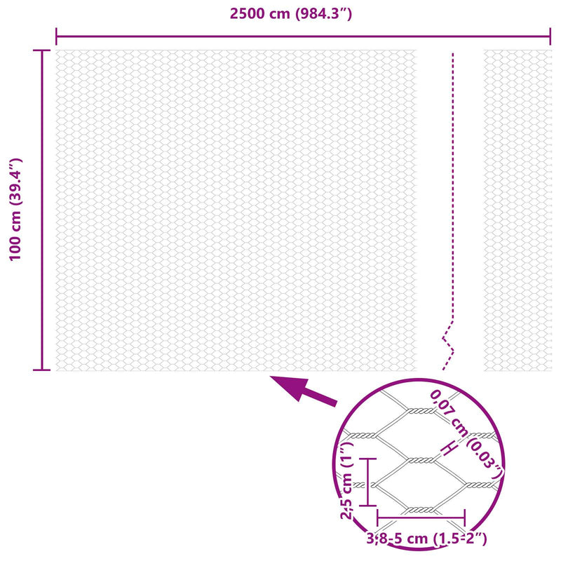 vidaXL Kerítés oszlopokkal Zöld 1 x 25 m Acél