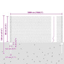 vidaXL Hegesztett Drótháló Kerítés 50 x 0,8 m (Sz x M)