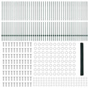vidaXL Hegesztett Drótháló Kerítés 100 x 1,6 m (Sz x M)