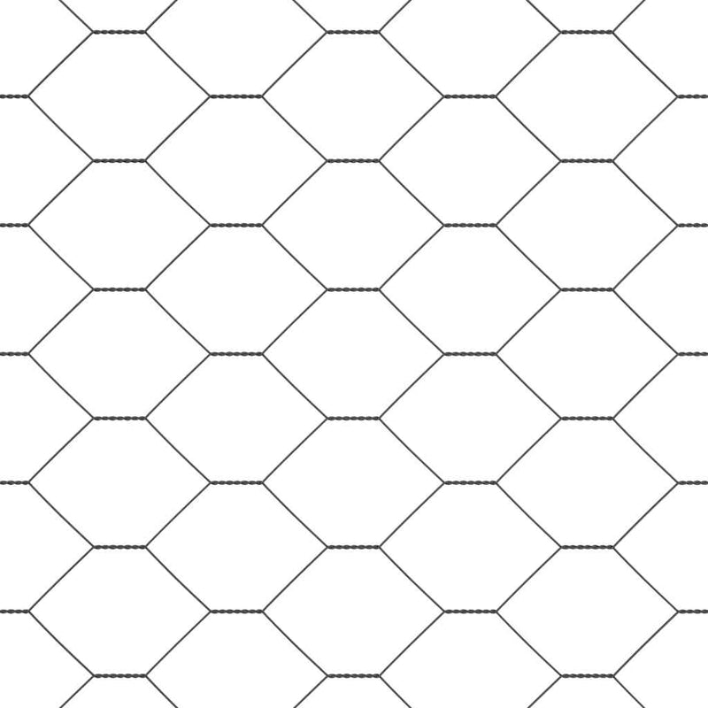 vidaXL Kerítés oszlopokkal Szürke 0.5 x 25 m Acél