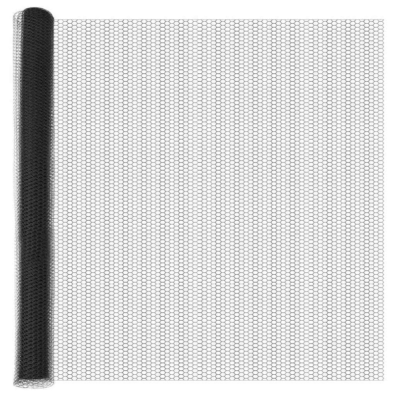 vidaXL Kerítés oszlopokkal Szürke 1.6 x 25 m Acél