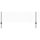 vidaXL Hatszögletű kerítés oszlopokkal 100 x 0,6 m PVC-bevonatos acél