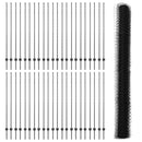 vidaXL Kerítés oszlopokkal Szürke 1.5 x 100 m Acél