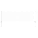 vidaXL Kerítés és Oszlop Ezüst 0,6 x 10 m Acél