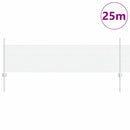 vidaXL Kerítés oszlopokkal Ezüst 0.5 x 25 m Acél