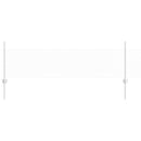 vidaXL Kerítés oszlopokkal Ezüst 0.5 x 50 m Acél