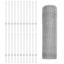 vidaXL Hegesztett Drótháló Kerítés 50 x 0,8 m (Sz x M)