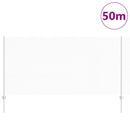 vidaXL Kerítés oszlopokkal Ezüst 1.2 x 50 m Acél